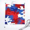 Camo Patriotic Usa July Red White Blue Camouflage American Flag 4Th Independence Custom Printed Fabric by Spoonflower Various Fabrics by the Yard or Fat Quarter